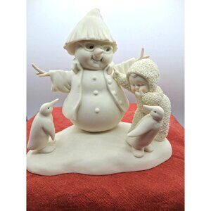 Department 56 Snowbabies "Make Me Laugh" Figurine Snowman & Penguins 2007 Collec